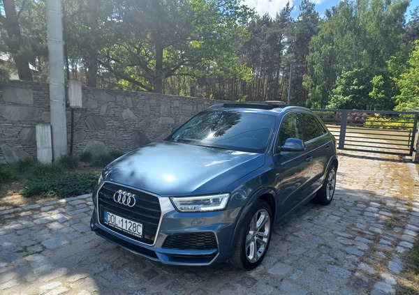 Audi Q3 cena 89900 przebieg: 91000, rok produkcji 2018 z Otwock małe 562